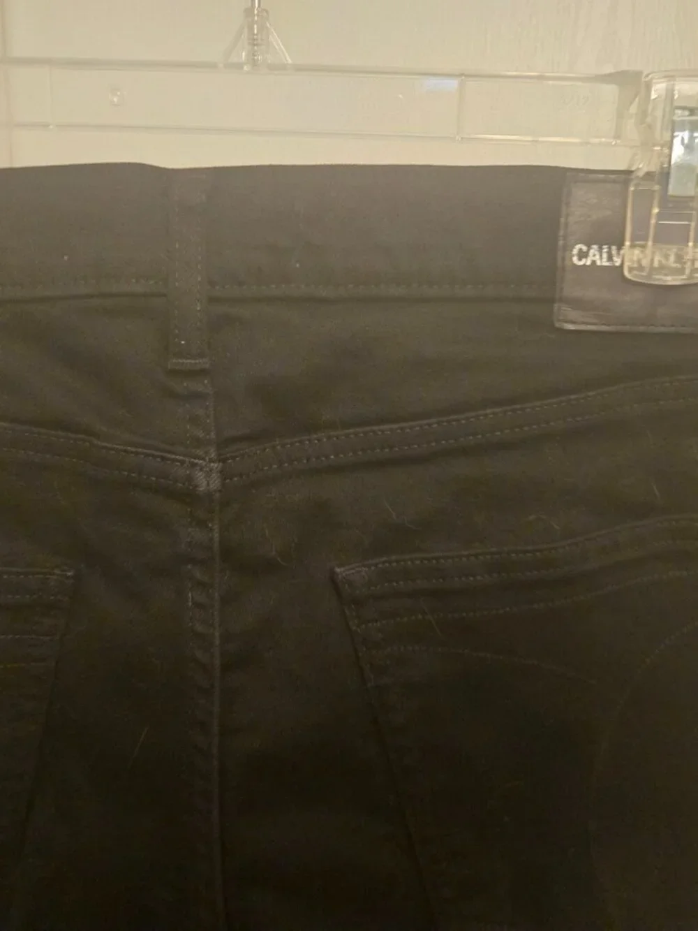 Calvin Kein Men's Straight Fit Jean - Black